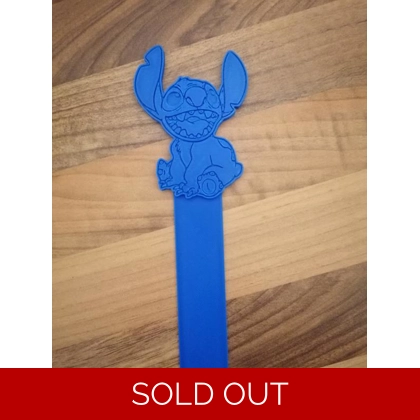 Disney Lilo & Stitch - Stitch Sitting Design 2 3D Printed Bookmark